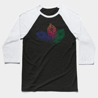 Peacock wings of freedom Baseball T-Shirt